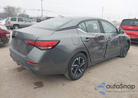 2025 Nissan Sentra Sv из США, поврежденный, VIN 3N1AB8CV7SY307357